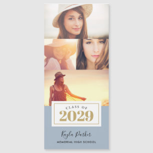 4-Foto-Magnetkarten für den Abschluss Magnetkarte