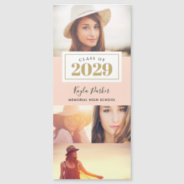 4-Foto-Magnetkarten für den Abschluss Magnetkarte