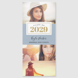 4-Foto-Magnetkarten für den Abschluss Magnetkarte