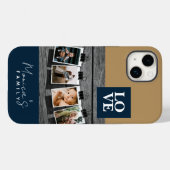 4 Foto Minimalistisch personalisieren Case-Mate iPhone Hülle (Rückseite (Horizontal))