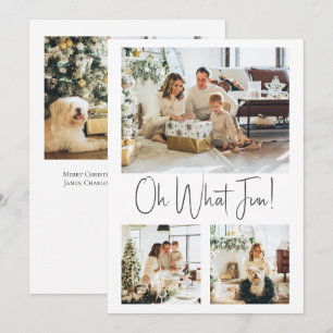 4 Foto Oh, was Spaß Weihnachten Vorlage