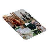 4 Foto Personalisierte benutzerdefinierte Collage Magnet (Rechte Seite)