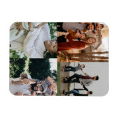 4 Foto Personalisierte benutzerdefinierte Collage Magnet (Horizontal)