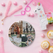 4 Foto Personalisierte benutzerdefinierte Collage Pappteller (Party)