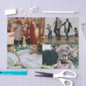 4 Foto Personalisierte benutzerdefinierte Collage Seidenpapier (Handwerk)