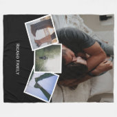 4 Foto Personalisierte Farbe ändern/klicken Sie au Fleecedecke (Vorderseite (Horizontal))