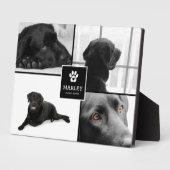 4 Foto Pet Memorial | Achtung Fotoplatte (Seite)