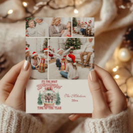 4 Foto Pink Nutcracker Christmas Wonderland Glob Feiertagskarte