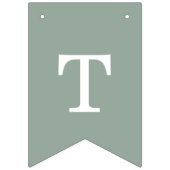 4 Foto Probe Abendessen Eukalyptus Jagdfahnen Wimpelkette (Zweite Fahne)