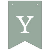 4 Foto Probe Abendessen Eukalyptus Jagdfahnen Wimpelkette (Dritte Fahne)