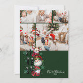 4 Foto Retro Santa & Friends Weihnachten (Vorderseite)