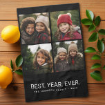 4 Foto Schwarz-weiß Minimalistisch - Bestes Jahr Geschirrtuch<br><div class="desc">Benutzen Sie Ihr Lieblings-Foto oder Ihre Bilder,  um Spaß zu haben und mit Freunden zu teilen.</div>