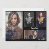 4 Foto-vorbildliche Einladung (Vorderseite)