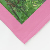 4 Foto-Vorlage in Pink Baby Fleece Blanket (Ecke)