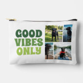 4 Foto Vorlage Mach dein eigenes Good Vibes Only Zubehörtasche (Vorderseite)