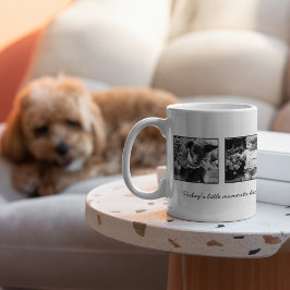 4-Foto-Vorlage Personalisiert Kaffeetasse