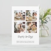 4 Foto Weihnachten Weihnachtsgeschenk der Saison (Stehend Vorderseite)