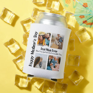 4 FotoCollage Beste Mama je Dosenkühler