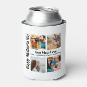 4 FotoCollage Beste Mama je Dosenkühler (Kanne Vorderseite)