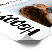 4 FotoCollage Beste Mama je Poster (Ecke)