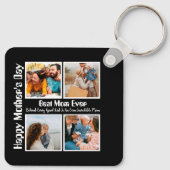 4 FotoCollage Beste Mama je Schlüsselanhänger (Rückseite)