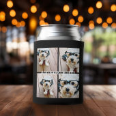 4 FotoCollage - BILDEN SIE IHRE HINTERGRUNDFARBE. Dosenkühler