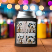 4 FotoCollage - BILDEN SIE IHRE HINTERGRUNDFARBE. Dosenkühler