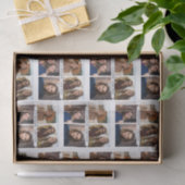 4 FotoCollage - mit Textblock Seidenpapier (Geschenk)