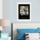 4 FotoCollage Personalisiert Foliendrucke (In Situ (Schlafzimmer))