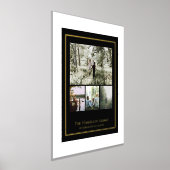 4 FotoCollage Personalisiert Foliendrucke (Ablage )