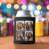 4 FotoCollage - Sie können die Hintergrundfarbe än Dosenkühler