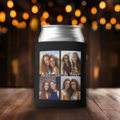 4 FotoCollage - Sie können die Hintergrundfarbe än Dosenkühler