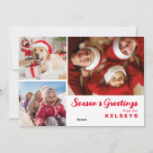 4 FotoCollage Weihnachten (Rückseite)