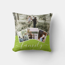 4 Fotokollagenfamilie Personalisiert Kissen