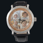 4 Fotomaterial mit kurvigem, benutzerdefiniertem T Armbanduhr<br><div class="desc">Fügen Sie 4 Fotos und Text hinzu, um einen besonderen Sake für einen Freund oder eine Familienveranstaltung zu machen. Der Rahmen und der Hintergrund können im erweiterten Designbereich geändert werden. Verwenden Sie Ihre quadratischen Instagram Fotos für die besten Ergebnisse! UM DEN HINTERGRUND ZU ÄNDERN - klicken Sie auf den angepassten...</div>