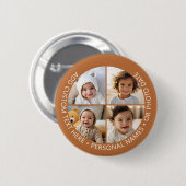 4 Fotomaterial mit kurvigem, benutzerdefiniertem T Button (Vorne & Hinten)