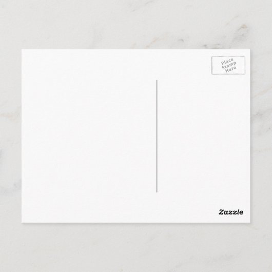 4 Fotomaterial mit kurvigem, benutzerdefiniertem T Postkarte (Rückseite)