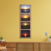 4 Fotos 12 Zoll x 36 Zoll Kanvas Leinwanddruck (Insitu (Wohnzimmer))