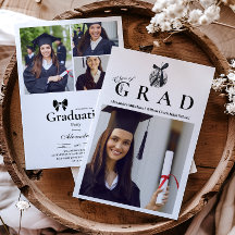 4 Fotos Black Bow Disco Ball Graduation Party