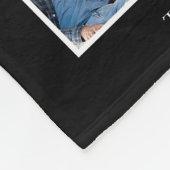 4 Fotos Collage Family Wohngestaltung Fleecedecke (Ecke)