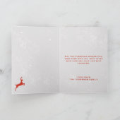 4 Fotos der Familie Feiern Weihnachten glückliche (Innenseite)