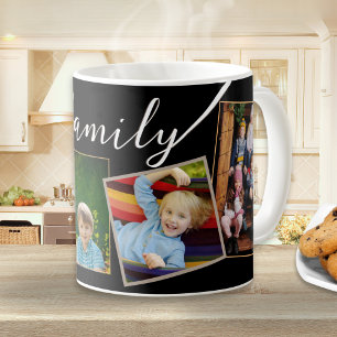 4 Fotos für Familienfotografie Kaffeetasse
