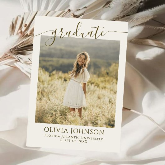 4 Fotos Graduation Party Ankündigung