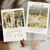 4 Fotos Graduation Party Ankündigung