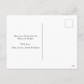 4 Fotos Mit Monogramm Wappen Weihnachten (Rückseite)