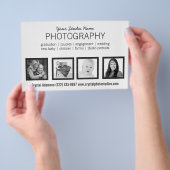 4 Fotos Pro Fotograf oder jeder andere Beruf Flyer (Handgriff)