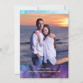 4 Fotos Vertikal - Bild Save the Date (Rückseite)