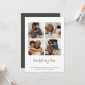 4 Fotovorlage Karte (Vorderseite/Rückseite Beispiel)