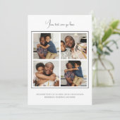 4 Fotovorlage Karte (Stehend Vorderseite)