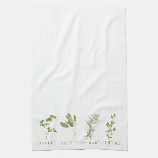 4 FRESH HERBS Küchentücher (Vertikal)